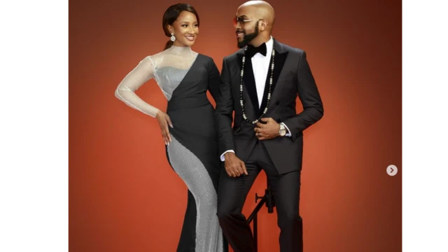 Banky W wit im wife Adesua Etomi