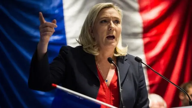 Марин Ле Пен, глава "Национального фронта"