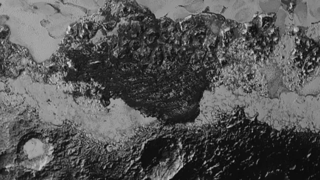 Superficie de Plutón.