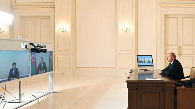 İlham Əliyev və Fərid Qayıbov