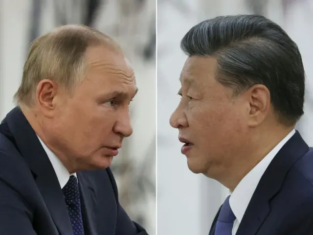 путин на встрече с си цзиньпином