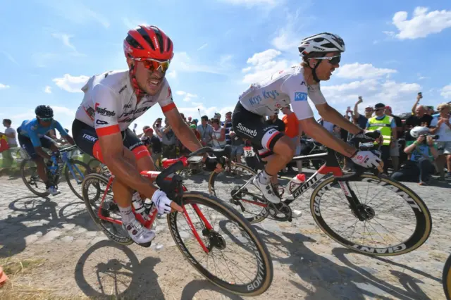 John Degenkolb, del equipo Trek-Segafredo, fue el ganador de la etapa.
