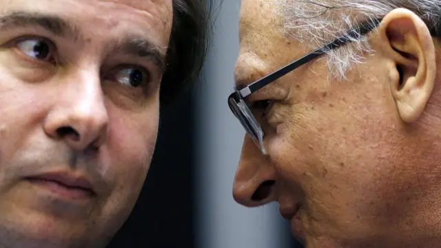 Rodrigo Maia e Geraldo Alckmin