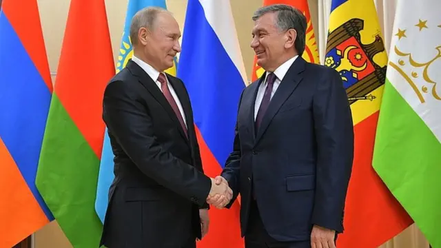 Путин ва Мирзиёев