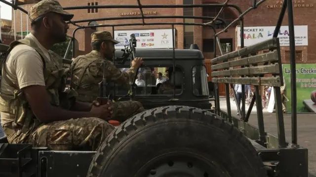 Soldados paquistaníes (foto de archivo)