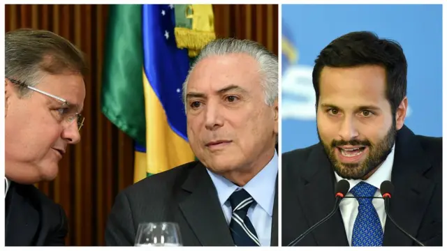 Geddel, Temer e Calero