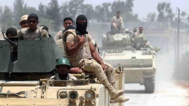 قوات من الجيش المصري في سيناء