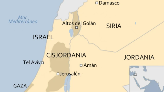 Mapa del Medio Oriente