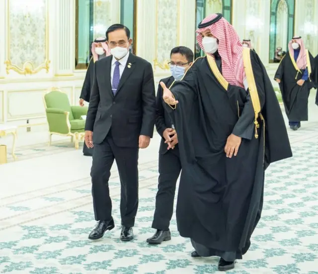 พ﻿ล.อ. ประยุทธ์ เยือนซาอุฯ ปี 2565