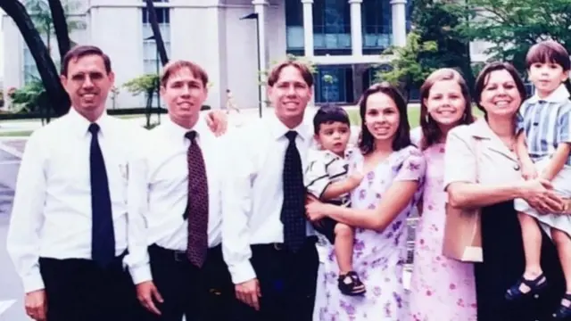 Wizard com a família