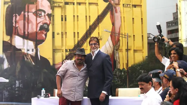 अमिताभ बच्चन के साथ रंजीत दहिया