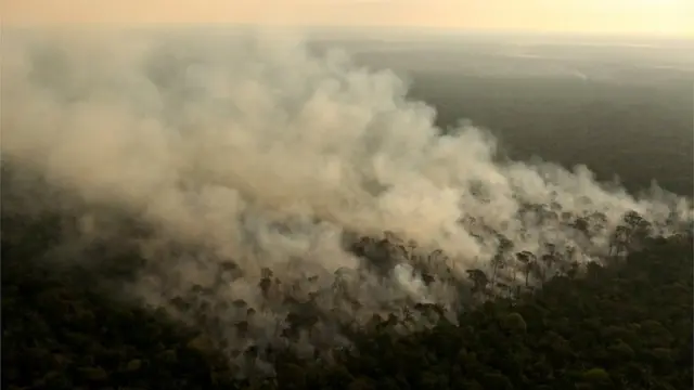 Fogo na Amazônia