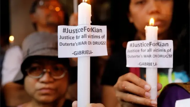 Duterte, Filipina, narkoba