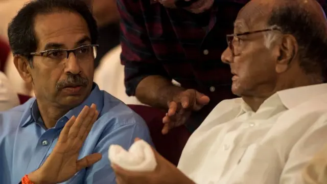 शरद पवार आणि उद्धव ठाकरे