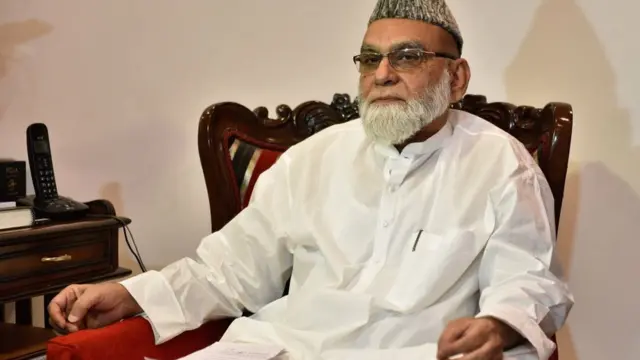 দিল্লির জামা মসজিদের শাহী ইমাম সৈয়দ আহমেদ বুখারি