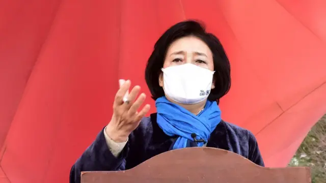 더불어민주당의 서울시장 보궐선거 후보로 선출된 박영선 전 중소벤처기업부 장관