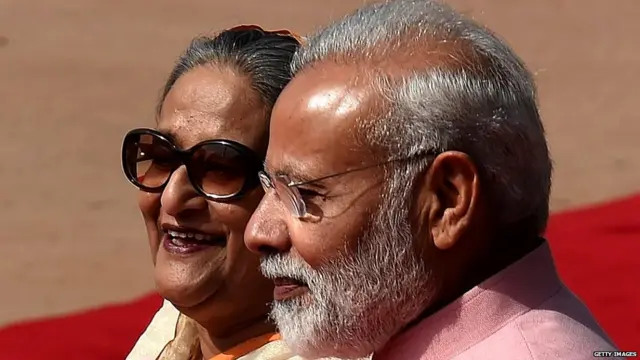 शेख़ हसीना, नरेंद्र मोदी