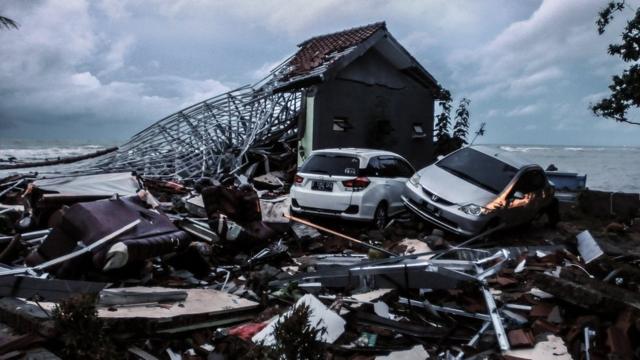 印尼海啸造成严重灾情