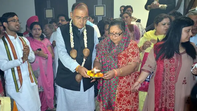 અરુણ જેટલી અને પરિવાર