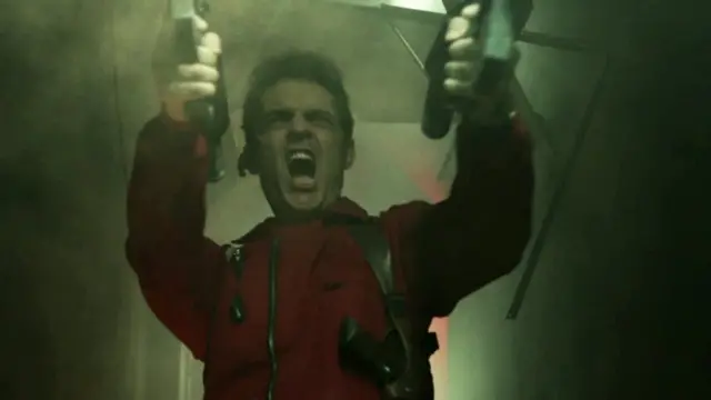 Escena de "La casa de papel"