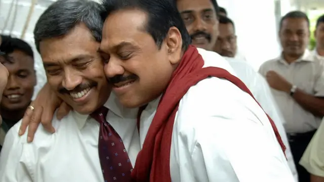 महिंदा और गोटाभाया राजपक्षे