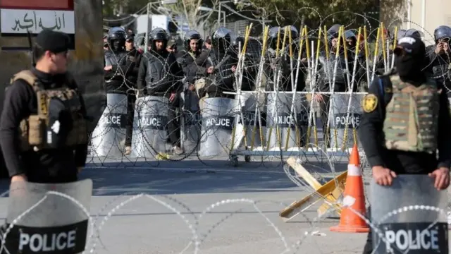 قوات من الشرطة العراقية