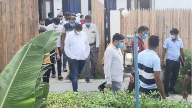 પંચમહાલના શિવરાજપુર રિસોર્ટમાં દરોડો પાડવામાં આવ્યો હતો