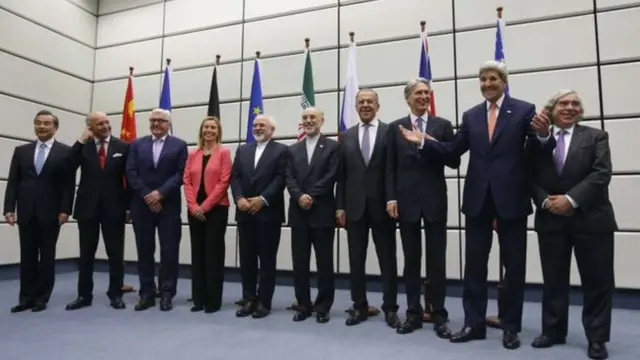 الموقعون على الاتفاق النووي الإيراني