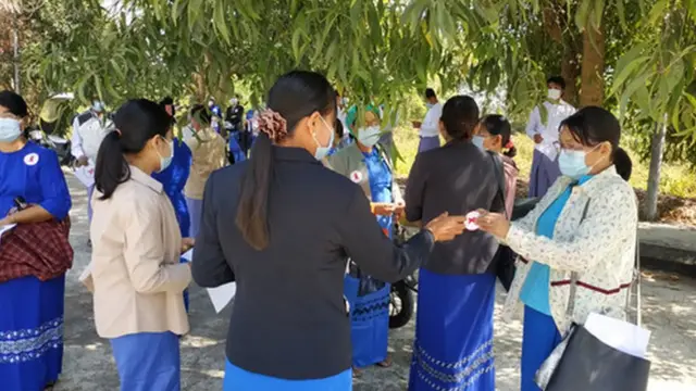 စစ်တွေမြို့က စစ်အစိုးရကို ဆန့်ကျင်တဲ့ လှုပ်ရှားမှု