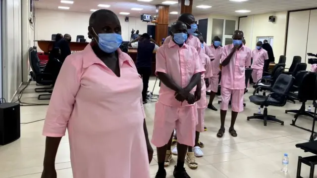 Abaregwa hamwe na Rusesabagina bitabye urukiko tariki 24/01/2022