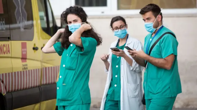 Médicos en Madrid.