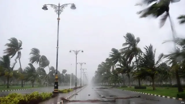 Cyclone at Oman