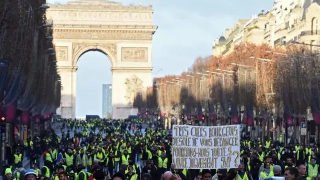 احتجاجات فرنسا