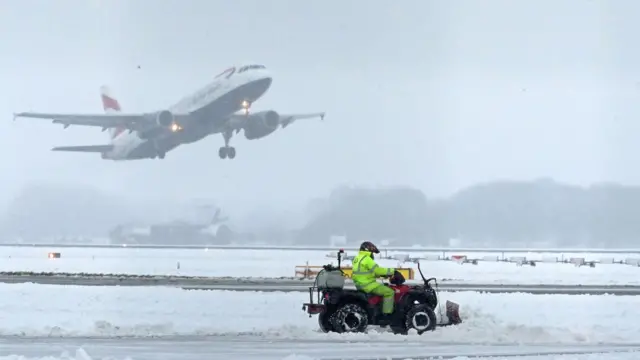 Inggris,salju, cuaca