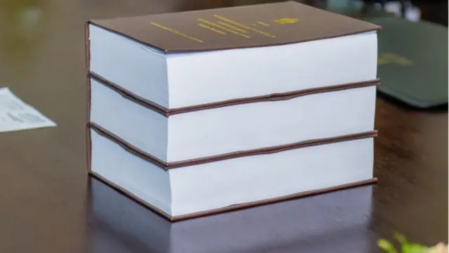 මාස ගණනාවක් තුළ සිදු කරන විමර්ශනයෙන් අනතුරුව ජනාධිපතිවරයා වෙත භාරදුන් දීර්ඝ වාර්තාව
