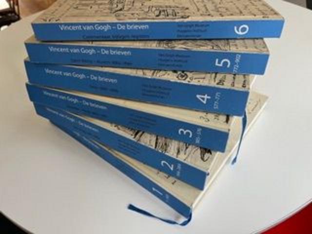 Six volumes of Van Gogh's letters