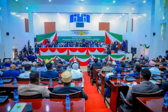 Khudbadii sanadleha ahayd ee uu jeediyey Madaxweyne Cirro