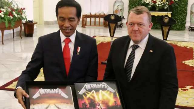 Presiden Jokowi, Metallica