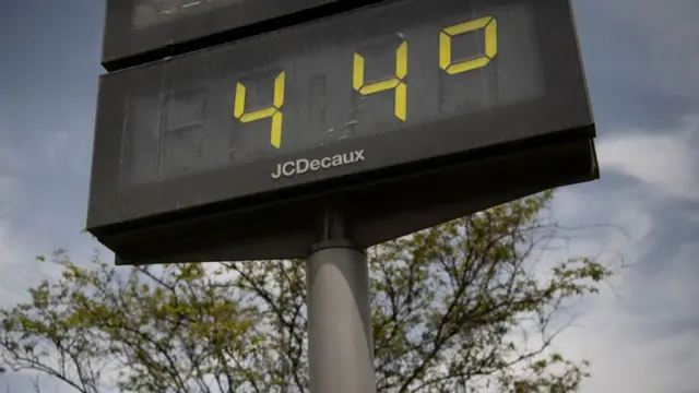 Temperatura en Sevilla