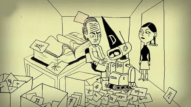 Ilustración del cuarto chino