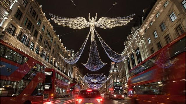 2017年聖誕彩燈——攝政街
