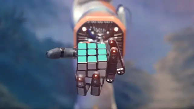 రూబిక్ క్యూబ్‌ను పరిష్కరించిన రోబో చేయి