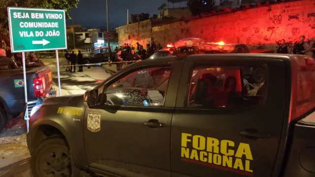 Policiais fazem patrulha na região onde agente da Força nacional levou tirobullsbet é bomfuzil