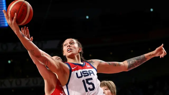 Бриттни Грайнер на Олимпийских играх в Токио