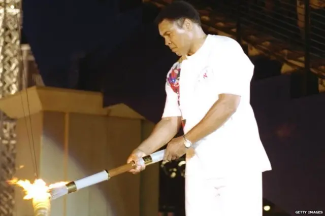Muhammad Ali mu nkino za Olympic i Londres
