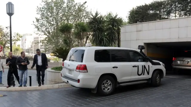 مهمة بعثة منظمة حظر الأسلحة الكيمياوية في سوريا قد تستغرق أسبوعين