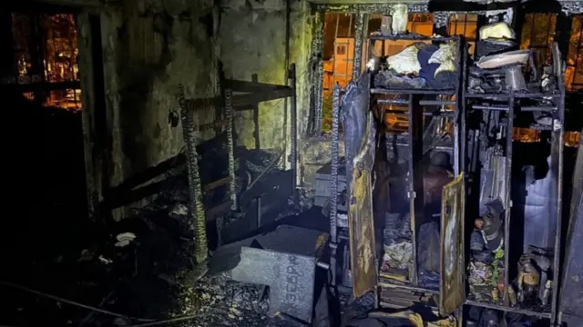 Место пожара