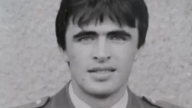 Amir Reko u svečanoj uniformi kao pitomac