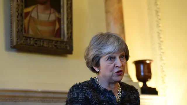 A primeira-ministra britânica, Theresa May