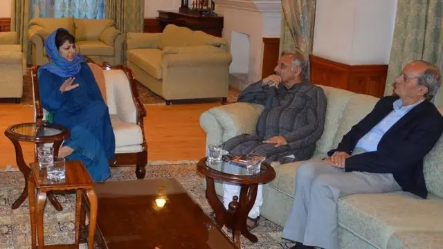 महबूबा मुफ़्ती और मणिशंकर अय्यर